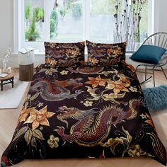 PRICES MAY VARY. 【Material】100% High Polyester Microfiber,Ultra Soft, Comfortable, Breathable, Durable.This Vivid Modern 3D Print Bedding Set Will Aake Additional Bedtime Fun and Cloud-Like Feel,Appropriate for All Seasons. 【Size】This Decorative Duvet Cover Set does not Include a Duvet or Comforter, Twin Size (1x Duvet Cover: 68"x90";1x Pillow Sham:20"*30"), Full Size (1xDuvet Cover 79"*90"; 2xPillow Shams 20"*30" ),Queen Size (1xDuvet Cover 90"*90"; 2xPillow Shams 20"*30" ), King Size (1xDuvet Pillow Shames, Unique Bedding Sets, Girls Bedding Sets, Quilt Comforter, Girl Beds, Bed Sets, Comforter Cover, Cotton Duvet Cover, Bed Duvet Covers