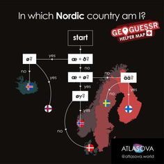 an image of a map with the words in which nordic country am i?