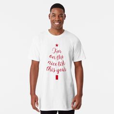 Get my art printed on awesome products. Support me at Redbubble #RBandME: https://www.redbubble.com/i/t-shirt/I-am-on-the-nice-list-this-year-by-MOONLYGHT/167118715.RY32L?asc=u