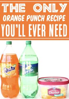 Fall Party Food Ideas Orange Fall Party Punch, Orange Soda Punch, Orange Hawaiian Punch Recipes, Orange Party Drink, 3 Ingredient Punch, Fall Party Punch, Autumn Harvest Punch, Fall Party Food Ideas