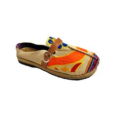 These Stylish Clogs Are New Without The Box. They Ship Within 1 Day Of Purchase, Excluding Usps Closed Holidays And Sundays. Any Questions Please Contact Me. Providing Great Customer Service Is My Top Priority. Clog Shoes, Embroidered Fabric, Clogs Shoes, Top Priority, Handmade Shoes, Mule Clogs, Mules Shoes, 1 Day, Blue Orange