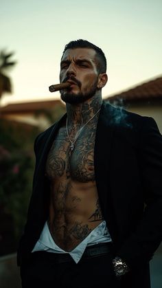 #model #posture #aesthetics #beauty #photoshoot #image Male Bartender Aesthetic, Masculine Men Aesthetic, Model Posture, Mafia Aesthetics, Mafia Men, Book Men, Tatted Men, Strong Men, Scruffy Men