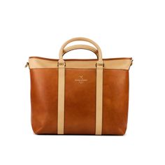 Badalona Tote Bag in Cognac Italian Calf and Fawn Full Grain Leather Botas Chelsea, Casual Tote Bag, Leather Duffle, Everyday Tote, Couture Bags, Brown Fabric, Casual Tote, Tote Bag Leather, Jodhpur