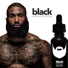 Black Bearded Men — Ladies!!! Your mans beard won’t get like... Band Hairstyles, Black Men Beard Styles, Diy Beard, Beard Tips, Black Owned Business, Black Men Beards, Beard Game, Men Beard, Epic Beard