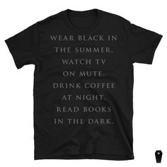 $20 | Contrarian | murdered out nu goth shirt soft grunge shirt lowbrow shirt gothic shirt Shirts With Text, Goth Books, Goth Tops, Pastel Tops, Goth Kids, Gothic Tops, Goth Shirt, Gothic Shirts, Grunge Shirt