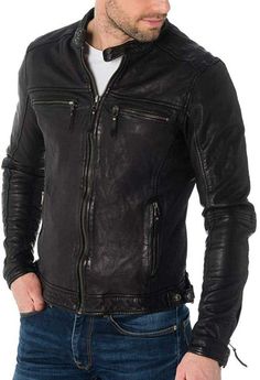 Boys Leather Jacket, Cheap Leather Jacket, Winter Leather Jackets, Lambskin Jacket, Best Leather Jackets, Collar Leather Jacket, Best Leather, Lambskin Leather Jacket, Men's Leather Jacket