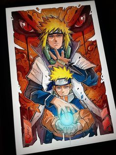 an image of naruto and his friend