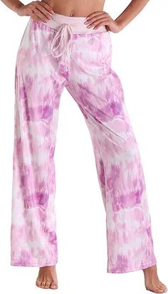 Amazon.com : cute fuzzy tie-dye pajamas pants summer Fuzzy Pajama Pants, Loose Tie, Pajama Bottoms Womens, Wide Leg Lounge Pants, Pj Bottoms, Fleece Pajama Pants, Lounge Pants Womens, Plus Size Pajamas, Stylish Pants