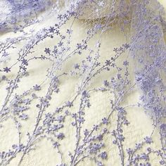 Lilac Flower Floral Leaf Lace Embroidery Vines Fabric Lilac - Etsy Vine Embroidery, Embroidered Lace Fabric Floral, Lavender Embroidery, Lilac Embroidery, Lilac Fabric, Lilac Flower Embroidery, Purple Wedding Embroidered Lace Fabric, Elegant Purple Lace Embroidered Fabric, Embroidered Lilacs