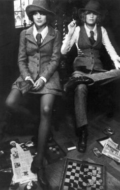 Biba Fashion, Barbara Hulanicki, Tweed Suits, 1960s Fashion, 60s Fashion, Glam Rock