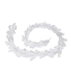 two white wreaths are shown on a white background, one is decorated with feathers