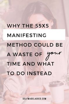 The 55x5 Manifesting Formula Is a Waste of Time & What To Do Instead <read article> 55x5 Manifestation, Quotes By Genres, Lucid Dreaming