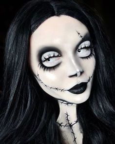 Nem Halloween Makeup, Fantasy Make-up, Cute Halloween Makeup