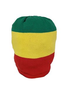 Knitted Rasta Hats Tams Rastacap Crowns Bonets Hat Jamaica Hats Bob Marley Hats Rastafari Hat Reggae Hats Thick Rasta Crown made from 100% cotton to cover Dreadlocks, shades of colors vary. Size: ONE SIZE - EXTRA LARGE Red Yellow Green RH056-RYG When ordering for someone who is incarcerated please make sure they are approved so that the package is not refused and returned back, ZION GATES Bonets Hat, Tam Hat, Rasta Man, Bob Marley, Atlanta Ga, Jamaica, Red Yellow, Unique Style, Extra Large