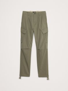 We borrowed details from styles worn by the British Navy—like angled cargo pockets for easier access and small pleats at the knees for full range of motion—for this special pant.  For fabric, we reached for one of our coziest brushed twills for suede-like softness.  Mid-rise.  Relaxed fit with a tapered leg.  16. 5" leg opening.  Organic: Made with 52% certified, organically grown cotton that's easier on the earth.  Zip fly with button closure.  Belt loops.  Front, back and side cargo pockets. Party Sale, Cargo Pant, Range Of Motion, First Look, The Earth, The Borrowers, Banana Republic, Old Navy, Mid Rise