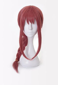 Makima Women Rose Pink Twist Braid Wig Male Cosplay, Costume Wigs, Long Braids, Braids Wig, Braids For Long Hair, Beauty Saloon, Braided Ponytail, Twist Braids, Heat Styling Products