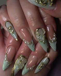 Harry Potter Nail Art, Nature Nails, Milky Nails, Spring Nail Designs, Party Dresses Online, Spring Nail