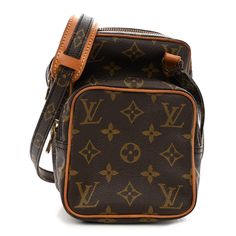 This is an authentic LOUIS VUITTON Monogram Amazone PM. This stylish shoulder bag is expertly crafted of classic Louis Vuitton monogram on the toile canvas. The bag features an exterior zipper pocket, an adjustable Monogram canvas shoulder strap, vachetta cowhide leather trim and brass hardware. The primary zipper opens to a terra cotta brown cross-grain leather interior. Stylish Shoulder Bag, Terra Cotta, Brass Hardware, Leather Interior, Monogram Canvas, Authentic Louis Vuitton, Leather Trim, Cowhide Leather, Leather Trims