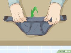 3 Easy Ways to Roll Underwear - wikiHow How To Ranger Roll Clothes, Folding Underware Roll, Folding Underware Men, How To Fold Undies, How To Roll, Sewing Machine Repair, Clothes Hacks, Diy Clothes Hacks, Shirt Folding