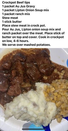 Pulled Beef, Crockpot Pulled Pork, Recipes Beef, Beef Casserole Recipes, Beef Tips, Fall Cooking, Crock Pot Slow Cooker