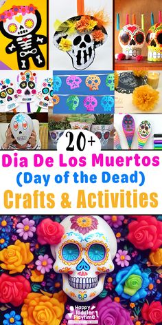 20 day of the dead crafts and activities