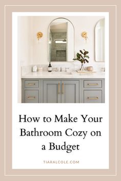 Budget-friendly tips for making your bathroom cozy with affordable decor Cozy Bathroom Ideas, Cozy Bathroom, Atlanta Fashion, Soft Towels, Decorating On A Budget, Diy Creative, Ambient Lighting, Lifestyle Blog, Towels