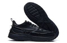 T12M135210FBK Dad Shoes, Triple Black, Fashion Performance, Stylish Sneakers, Low Top, Perfect Pair, Sneakers, Black