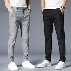 Classic Style Fashion, Casual Pants Men, Outfits Hombre, Men Stylish Dress, Winter Pants, Fashion Business, Slim Fit Trousers, Soft Baby, Pants Men