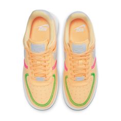 Nike Womens WMNS Air Force 1 LX Melon Tint DD0226-800 Preppy Shoes, Nike Air Force 1 07, Hype Shoes, Swag Shoes, Nike Womens, 8th Grade, Cute Everyday Outfits, Christmas Wishlist, Style Tips