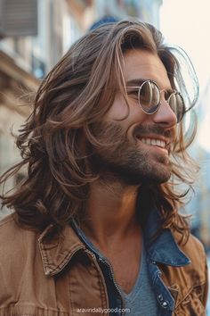 Male long haircuts are getting popular and give a more classy look to your appearance.   If you are surfing the internet to find the best long hairstyles for men, you’ve landed at the right place. I did some research on the internet and listed 14 long hairstyles for men here.   Some of them you may have already seen and some of the hairstyles you may not find on the internet I hope. Long Hair For Men Medium, Long Hair Mens Styles, Long Hair Mens Haircuts, Mens Long Wolfcut, Long Hair Styles Men Wavy, Male Long Haircut, Long Men S Haircut, Male Haircuts Long, Long Hair Haircut Men