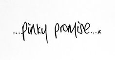 the word pinky ponies is written in black ink on a white sheet of paper