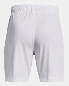 men's soccer shorts in white