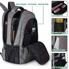 Mlassic Rucksack Beschreibung 

Bestseller in Laptop-Rucksäcken . Verschiedene Farben, Anzug für alle Anwendungen.

15,6'':




Produktabmessungen: 18 x 12 x 7,8 Zoll;

Artikelgewicht: 1,68 Pfund;

Fassungsvermögen : 28 l;

Material: strapazierfähiges, wasserabweisendes Polyestergewebe;




17'':





Produktabmessungen: 19 x 13,8 x 7,8 Zoll; 

Artikelgewicht: 2 Pfund;

Fassungsvermögen: 35 l;

Material: strapazierfähiges, wasserabweisendes Polyestergewebe;






★ VIEL STAURAUM & TASCHEN Baseball Backpack, School Computers, Laptop Bag Men, Laptop Travel Bag, Travel Laptop Backpack, Computer Backpack, Baguio, College Bags, Pc Portable