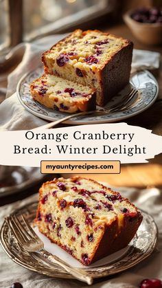 orange cranberry bread winter delight