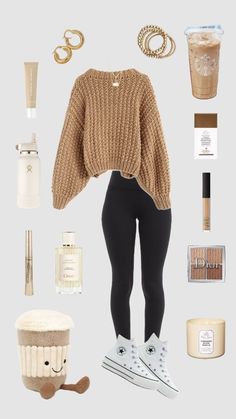 Girly Lazy Day Outfits, Cute Outfits For 40 Degree Weather, Outfit Ideas For Brunch With Friends, School Outfit Inspo Comfy, Whole Outfit Ideas, What Should I Wear For My Birthday, Styles For Clothes Ideas For Women, Cute Outfits For Period Days, Cute Lazy Winter Outfits