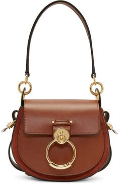 Chloé Brown Small Tess Bag Women Hand Bags, Purse Aesthetic, Lady Dior Handbag, Expensive Bag, Hinged Ring, Luxury Bags Collection, Girly Bags, Cute Handbags, Luxury Purses