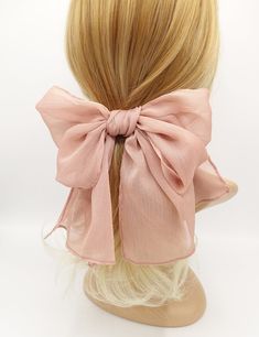 Hey, I found this really awesome Etsy listing at https://www.etsy.com/listing/957550940/rolled-hem-chiffon-hair-bow-barrette Chiffon Hair, Spring Hair Bows, Curly Hair Accessories, Texas Hair, Hair Accessories Storage, Organizing Hair Accessories, Bow Barrette, Hair Knot, Spring Hair