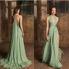 Green Evening Dresses, Green Evening Dress, Floor Length Skirt, Formal Party, Party Gowns, Dress Size Chart, Chiffon Fabric, Special Occasion Dresses, Occasion Dresses