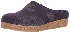 PRICES MAY VARY. 100% boiled wool felt upper with swirl pattern makes these clogs both sturdy and breathable Footbeds and spacious toe boxes follow the natural form of your feet Latex molded arch support will make the wearing very pleasureable Suitable for outdoor use and has a slip resistant and water resistant crepe sole Wool felt insole lining for temperature control and moisture wicking Affordable Closed Toe Playful Slippers, Nike Sf Af1, Wool Clogs, Christmas Slippers, Best Walking Shoes, Wooden Clogs, Clog Slippers, Waterproof Hiking Boots, Boiled Wool