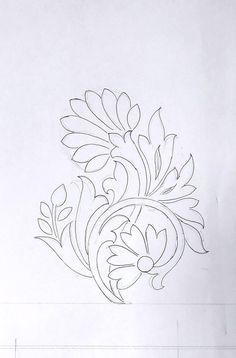 Aari Embroidery Sketch, Embroidery Pencil Designs, Embroidery Patterns Sketch, Hand Embroidery Motifs Design, Khakha Designs Embroidery Patterns, Aari Work Tracing Patterns, Hand Embroidery Motifs, Aari Motif, Motif Vector