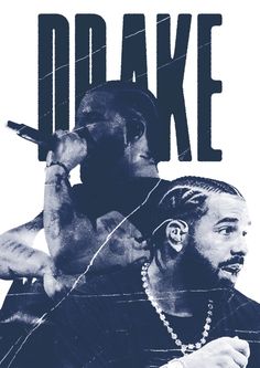 two men in front of a poster with the words,'doke'on it