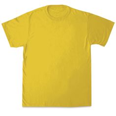 These top-quality T-shirts are made from a blend of 50% polyester and 50% cotton. They come in a range of colors  in both Adult and Youth sizes. - First Quality 50/50 T-Shirts  Adult Sizes - Yellow Large Tie Dye Supplies, Blank T Shirt, Blank Apparel, Blank T Shirts, How To Dye Fabric, Fashion Story, Quality T Shirts, 50 50, Daily Fashion