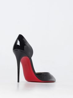 Find CHRISTIAN LOUBOUTIN Pumps on Editorialist. Pumps CHRISTIAN LOUBOUTIN Woman color Black Black Heels With Contrasting Heel Counter For Cocktail, Black Heels With Red Sole For Work, Christian Louboutin Women, Fall Winter 2024, Winter 2024, Louboutin Pumps, Black Pumps, Woman Colour, Christian Louboutin Pumps