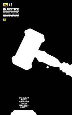 an image of a hammer hitting a judge's gaven with the words justice