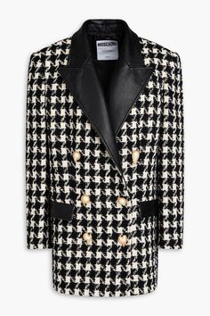 Tweed Blazer Women, Pink Tweed, Womens Blazers, Tweed Blazer, Embellished Dress, Blazer Dress, Black Blazers, Blazers For Women, Outerwear Women