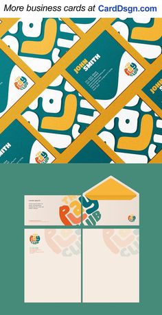 the front and back side of a business card