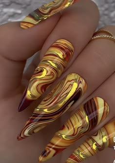 Baecation Nails, Influencer Nails, Cute Nails Simple, Steampunk Nails, Nail Inspo Trendy, Statement Nails, Nail Nail Designs, Nails Elegant, Nails Cute