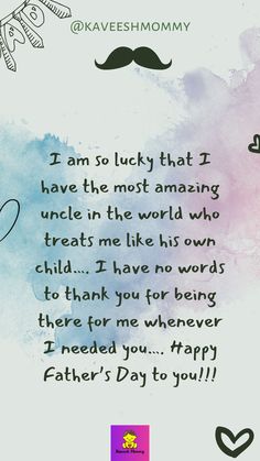 Cute Happy Fathers Day Uncle Quotes,
Short Happy Fathers Day To Uncle Massages,
Happy Fathers Day Wishes To Uncle,
Happy Fathers Day To My Uncle Quotes,
Happy Fathers Day Uncle From Niece,
Happy Fathers Day Uncle From Nephew, Birthday Wish For Uncle Quotes, Fathers Day Cards For Uncles, How To Wish My Dad Happy Father's Day, Father Figure Quotes Uncle, Wishes For Fathers Day, What To Write In A Father's Day Card, Happy Father’s Day Message