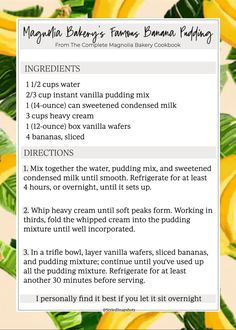 banana butter recipe with instructions for making it