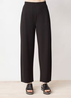 Liv Ponte Straight-Pocket Pant Pocket Pants, Fabric Care, Black Pants, Spandex, Pants, Fabric, How To Wear, Black, Trousers